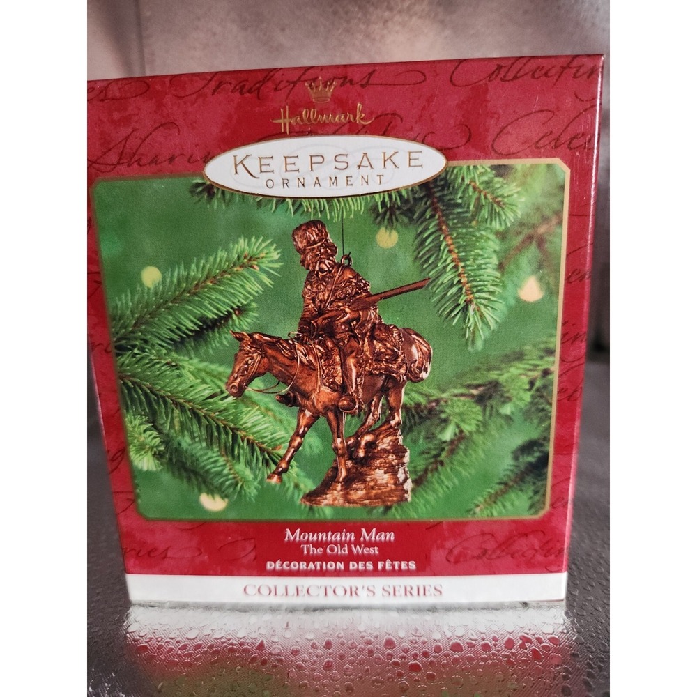 Hallmark Keepsake Ornament Mountain Man The Old West 2000 Collector Series